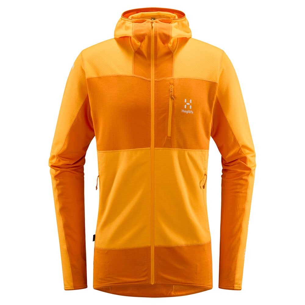 

Толстовка Haglöfs L.I.M Mid Fast Full Zip, оранжевый