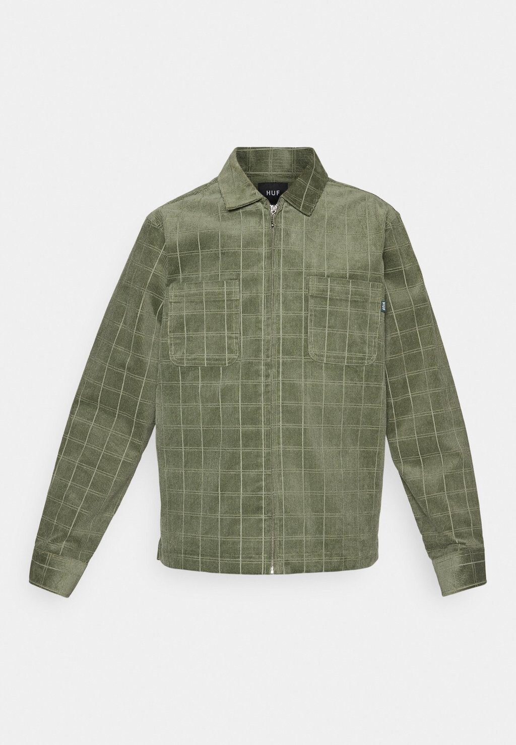 

Летняя куртка TRENTON ZIP SHACKET UNISEX HUF, оливковый