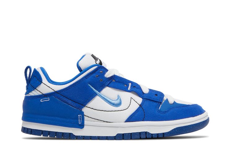 Кроссовки Nike Wmns Dunk Low Disrupt 2 White Hyper Royal, синий