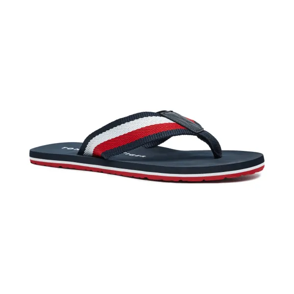 

Шлепки Tommy Hilfiger, синий