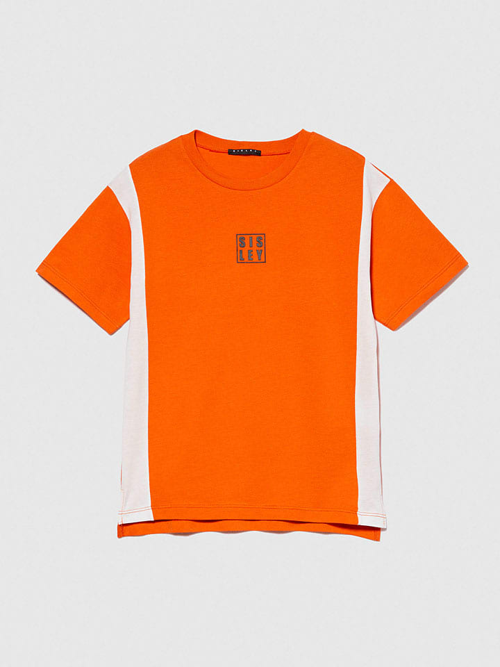 

Футболка Sisley, оранжевый