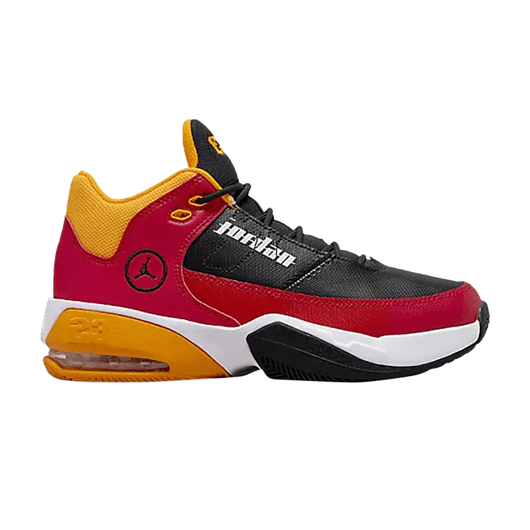 

Кроссовки Air Jordan Jordan Max Aura 3 SE GS 'Black Gym Red Gold', черный