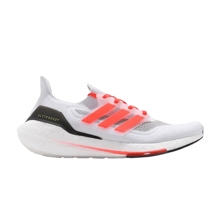 

Кроссовки adidas UltraBoost 21 'White Solar Red', белый