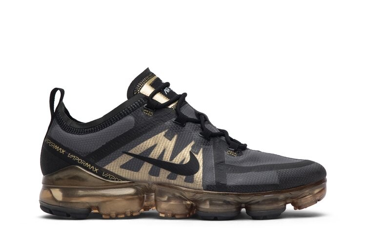 

Кроссовки Nike Air VaporMax 2019 'Black Gold', черный