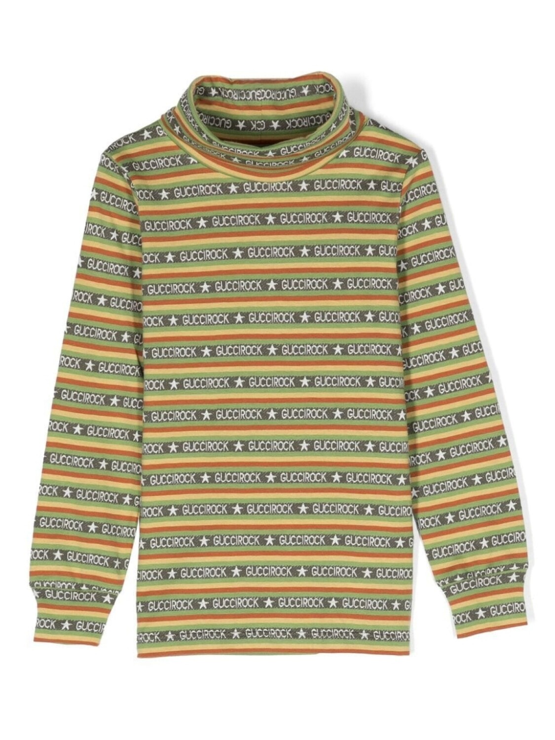 

Gucci Kids футболка с логотипом, зеленый