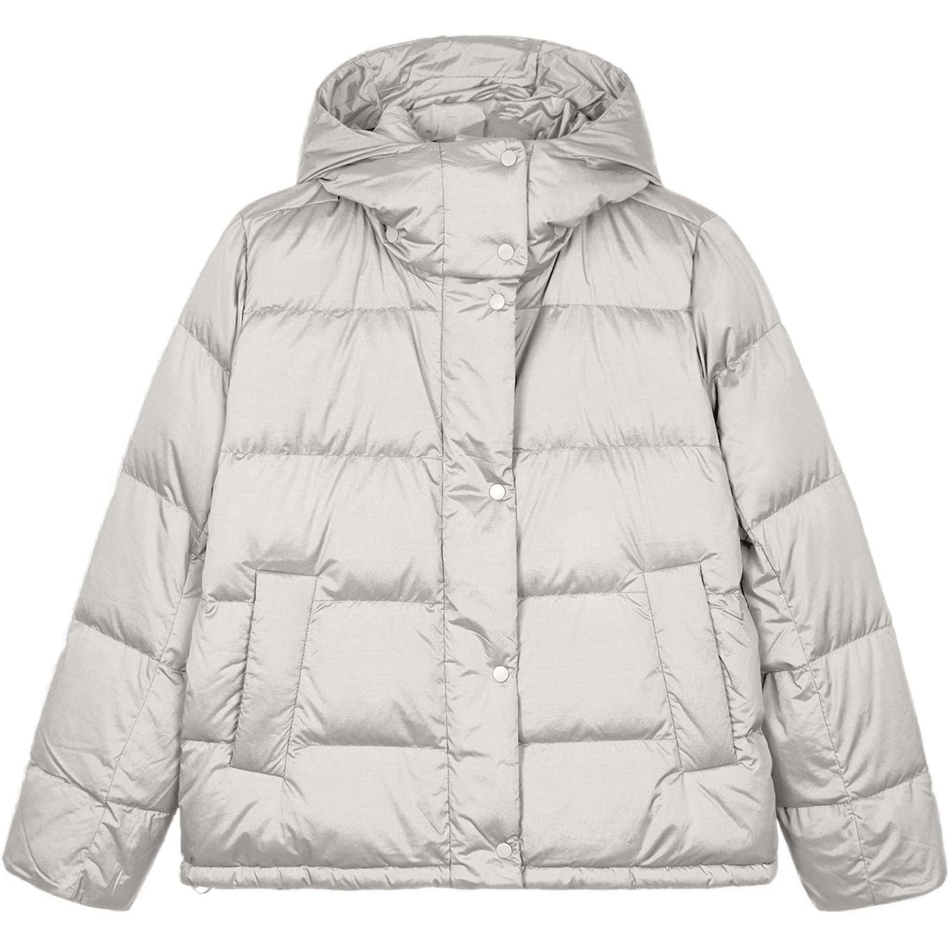 

Пуховая куртка Wunder Puff Series для женщин Lululemon, natural серый/riri