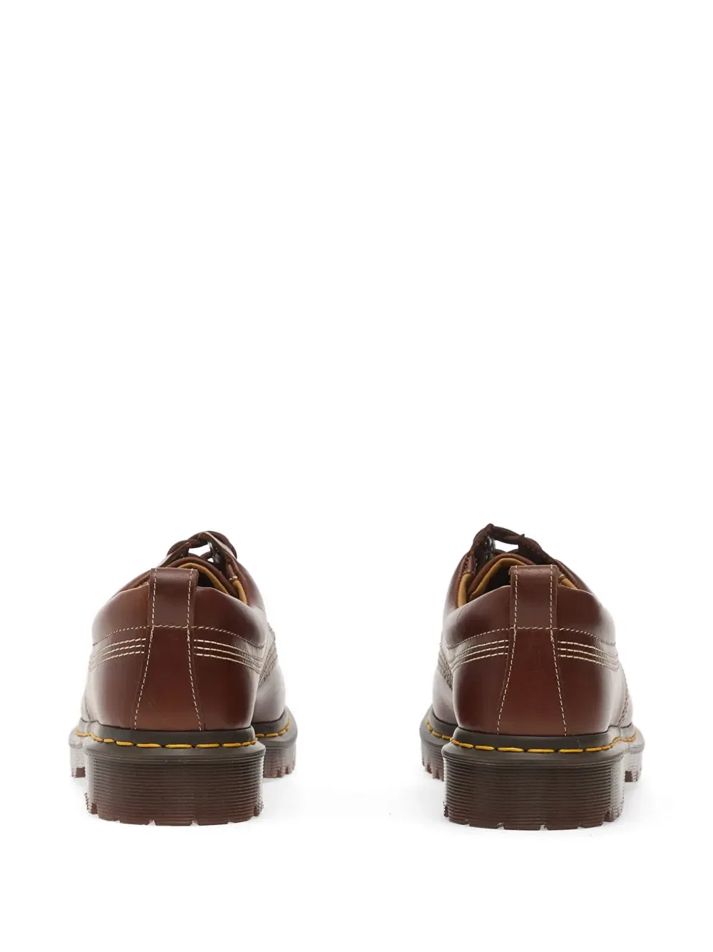 Туфли-Дерби Lowell с контрастной строчкой Dr Martens, коричневый — фото 3