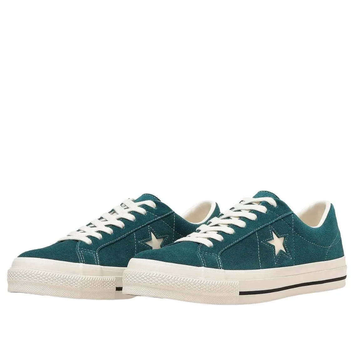Кеды Converse One Star Suede 'Dark Teal' 33702561, бирюзовый — фото 2