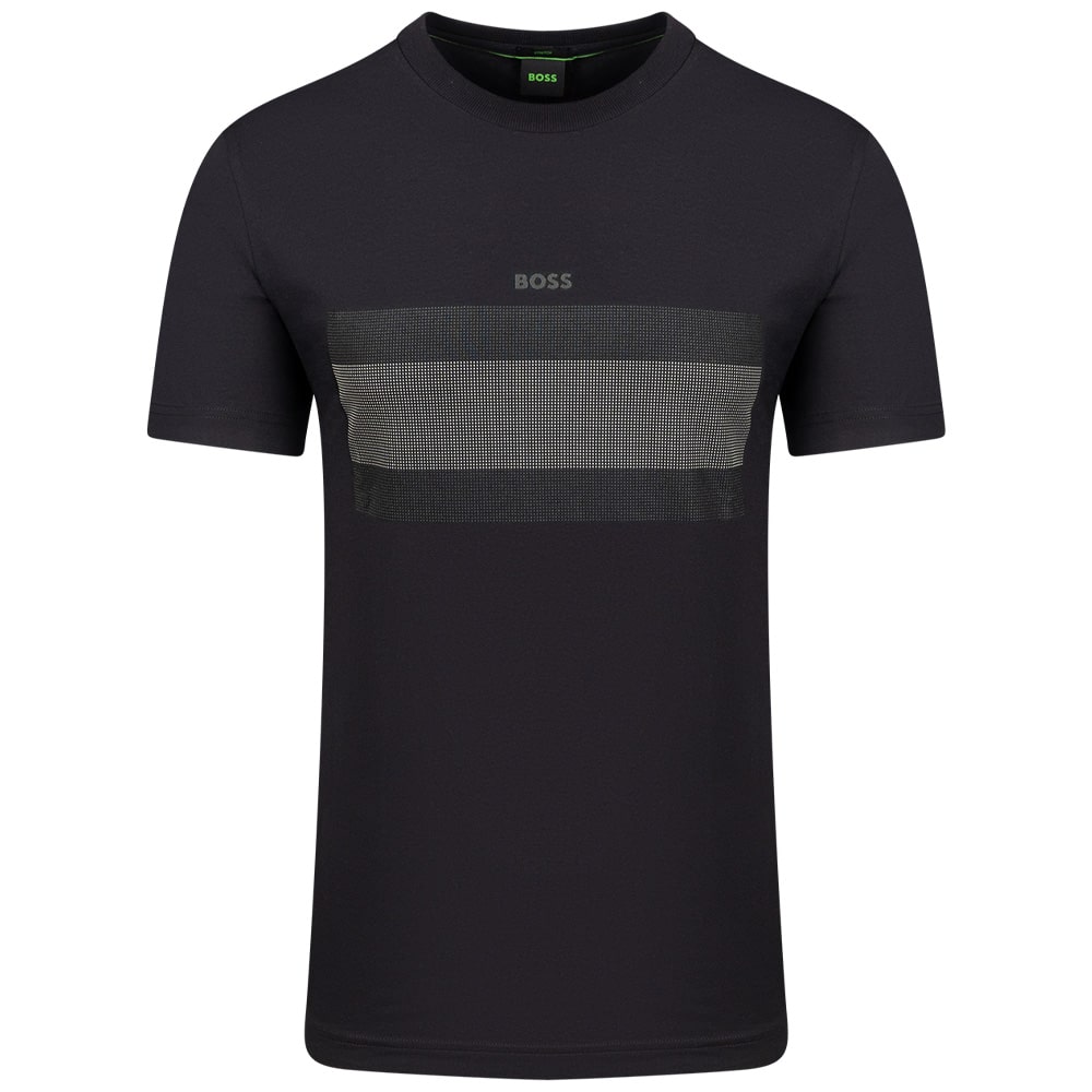 

Футболка Hugo Boss Men's Tee 3 Graphic Logo, черная