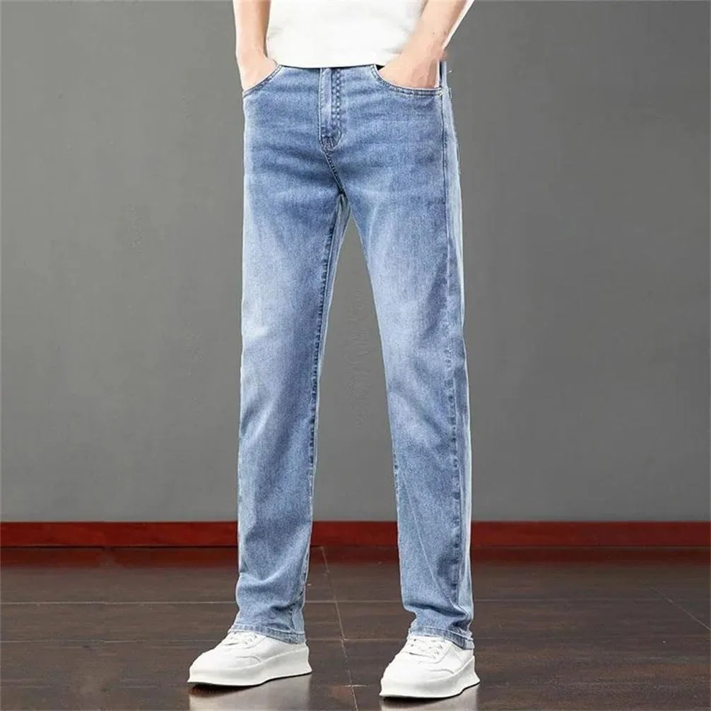 Джинсы, Slim Fit, Gray Blue — фото 3