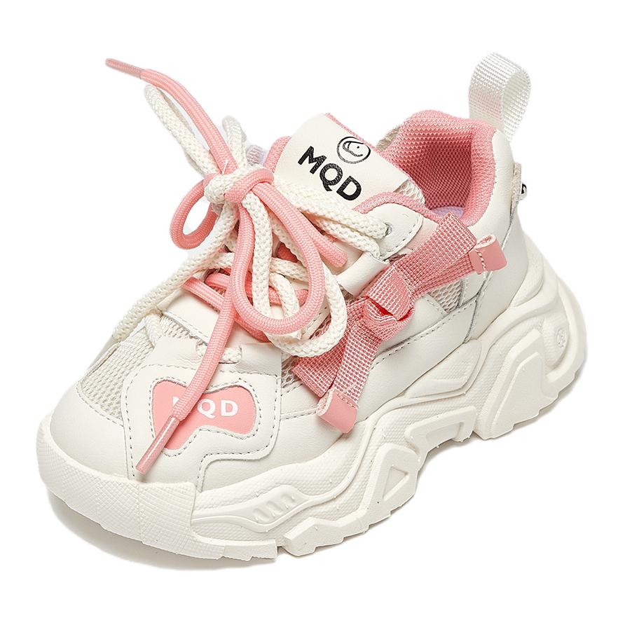 Детские повседневные кроссовки Low-Top Kids MQD, розовые — фото 4