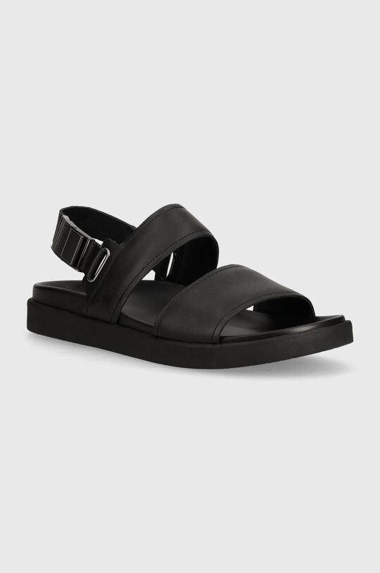 

Кожаные сандалии Calvin Klein, черный