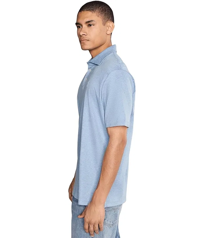 Футболка-поло Classic Fit Soft Cotton Polo Ralph Lauren, Blue Heather — фото 3