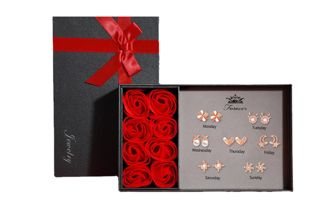 

YINCHIE Серьги-гвоздики из стерлингового серебра для женщин