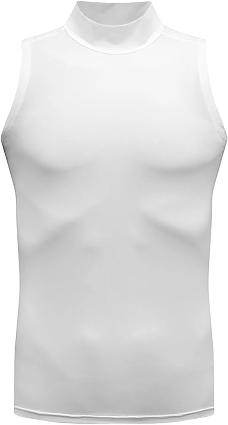 Мужской топ-борцовка с эффектом компрессии, Generic, 1-white