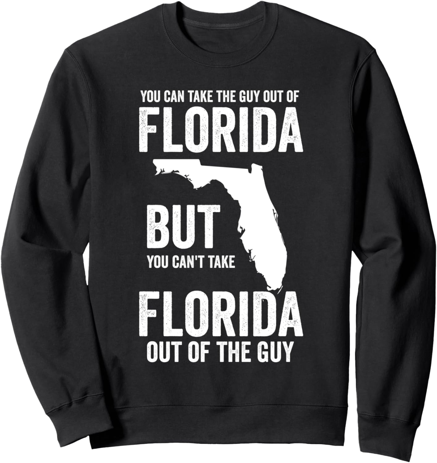 

Толстовка с надписью «Вывезите мужчину из штата Флорида», черная Florida State State Gifts