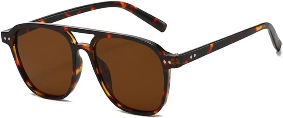 

Женские солнцезащитные очки с двойной перемычкой, прозрачные линзы Ocean, мужские очки с заклепками, защита от УФ-излучения UV400, для занятий спортом на открытом воздухе, бега и езды на велосипеде Generic, 05