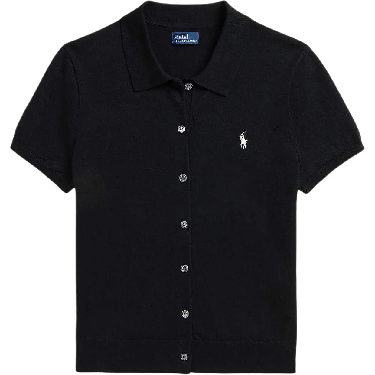 Женский трикотажный джемпер Slim Fit FW25 Polo Ralph Lauren, Black