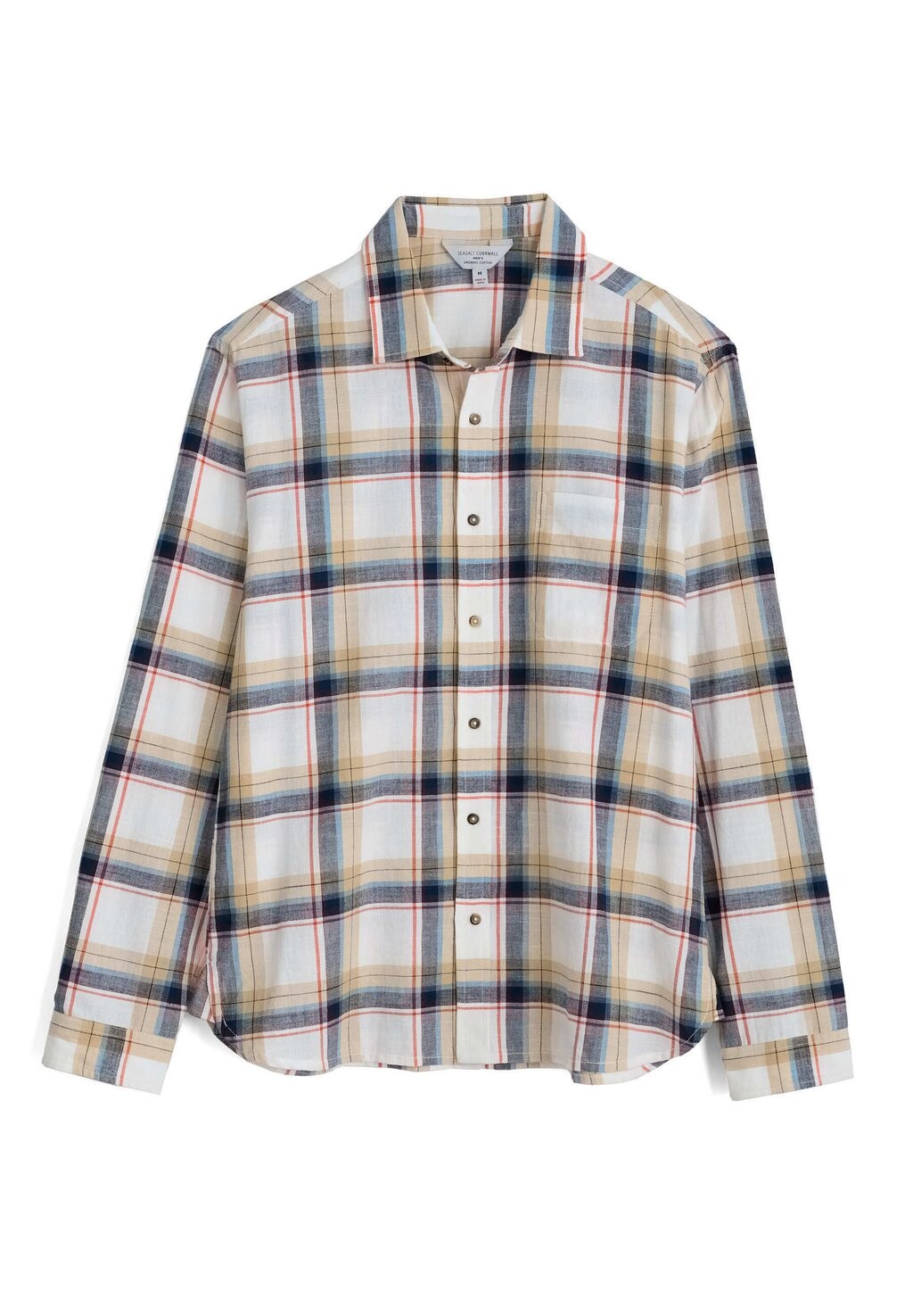 

Рубашка BANYAN LONG SLEEVE CHECKED Seasalt Cornwall, белый