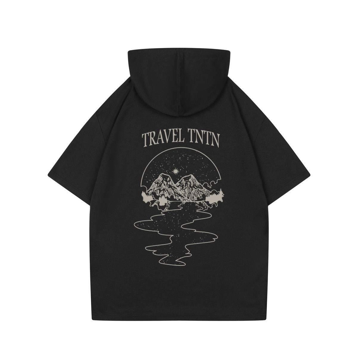 

Футболка унисекс черная TnTn