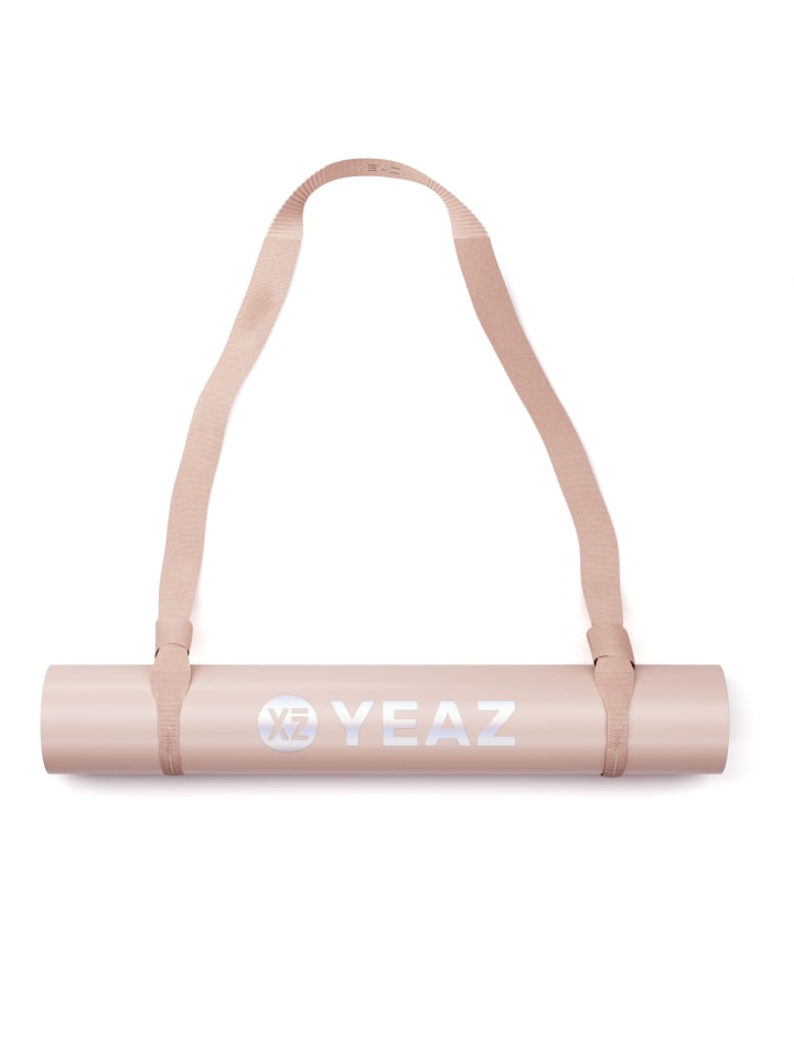 

YEAZ Набор MOVE UP - ремень для йоги и коврик для йоги, бежевый цвет