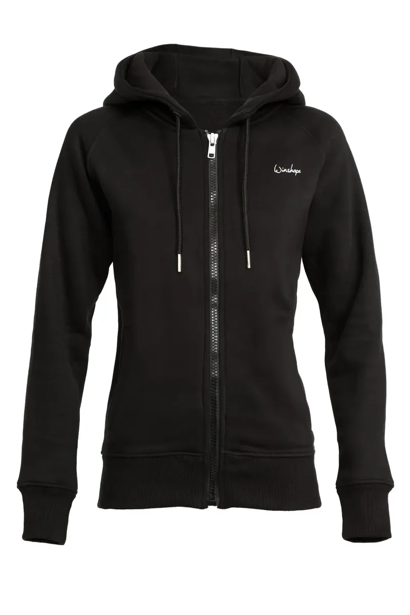 

Тренировочная куртка Winshape "Hoodie Jacket J005", уличный стиль, черный