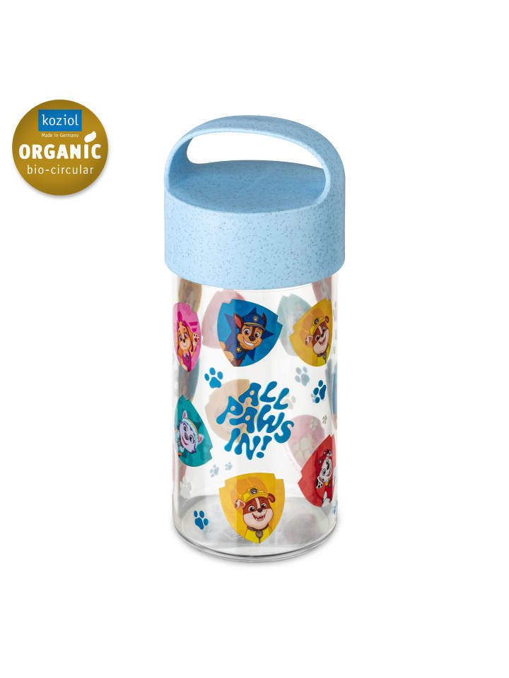 

Koziol Набор для перекуса BUDDY SNACK 0.5 GROW PAW PATROL - Контейнер для перекуса / Бутылка для напитков 500 мл, органический небесно-голубой цвет