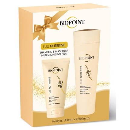 

Biopoint Полный набор шампуня и маски Nutritive Ritual - 200 мл шампуня, 75 мл маски