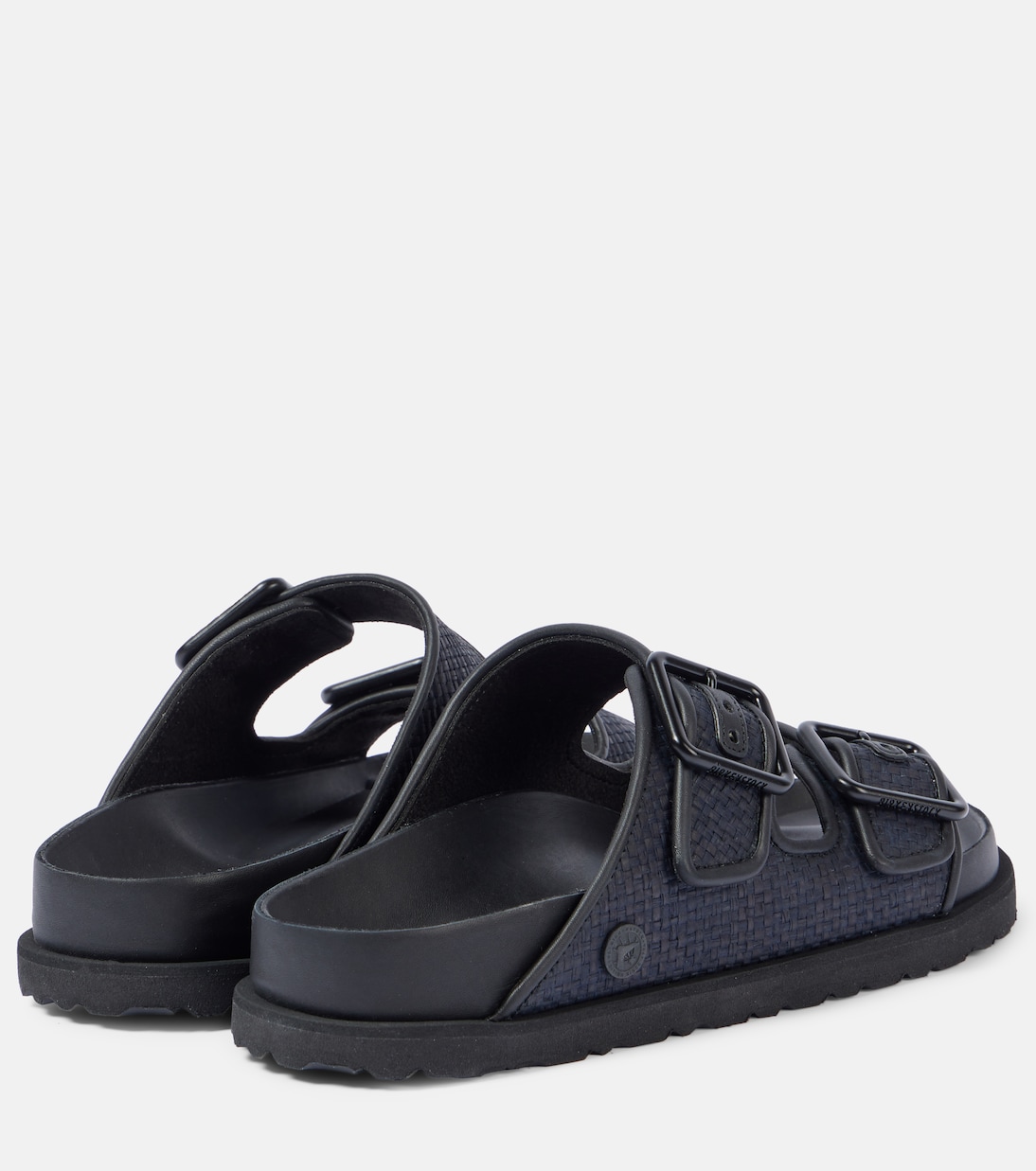 Сандалии из рафии Arizona Luxe Birkenstock 1774, черный — фото 3