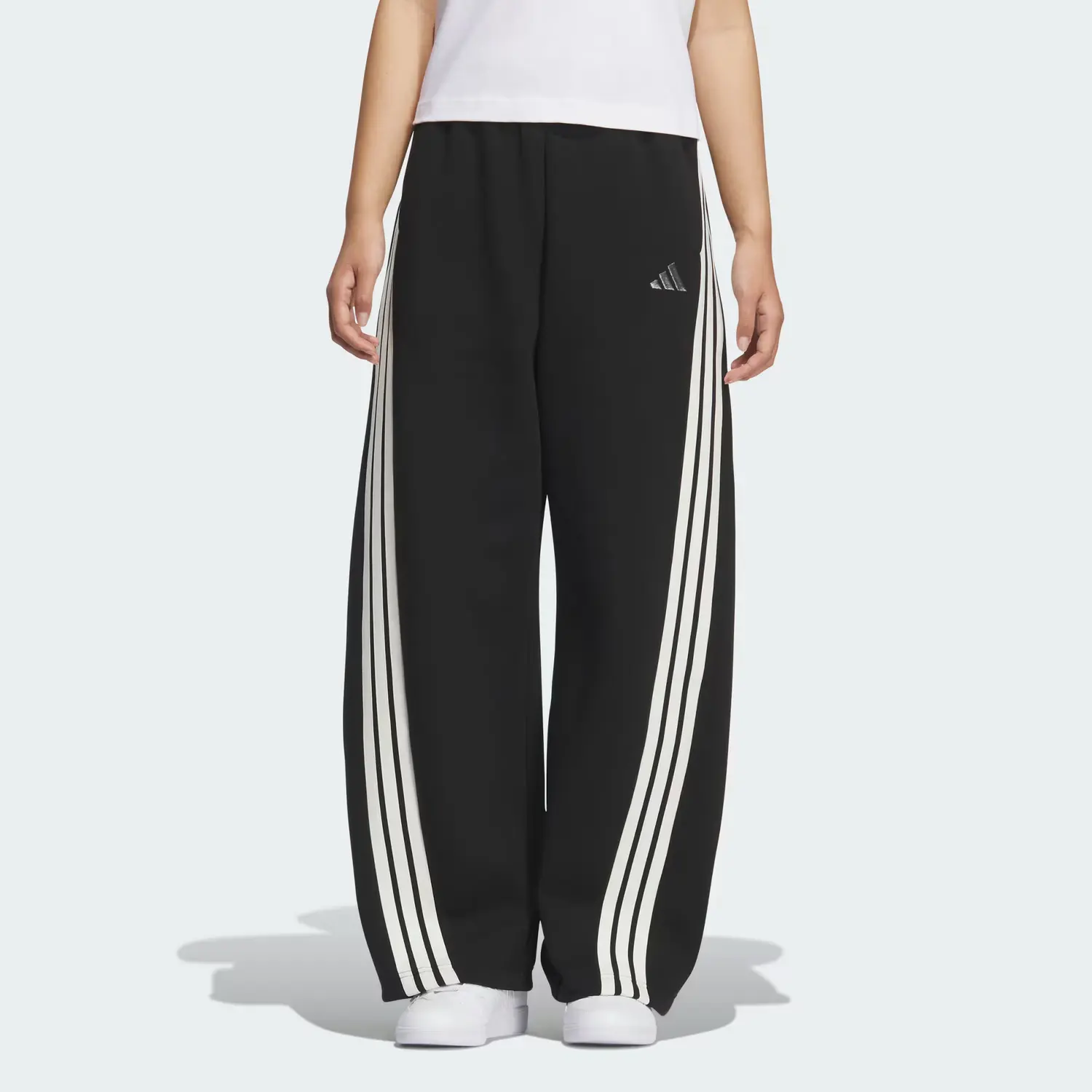 Повседневные брюки Story Double Knit Banana Pant Adidas, черный — фото 3