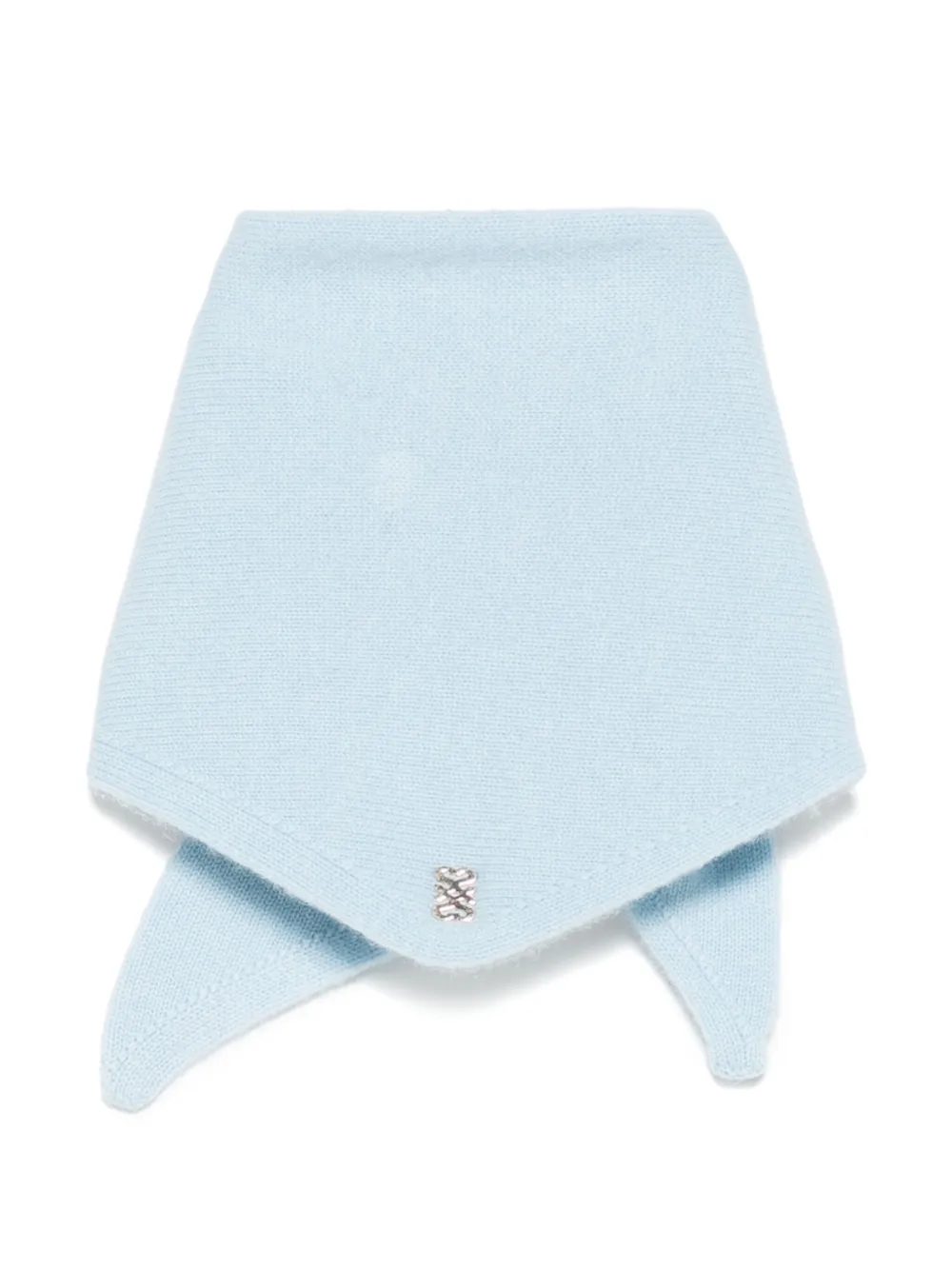 

Трикотажный шарф SANDRO, синий