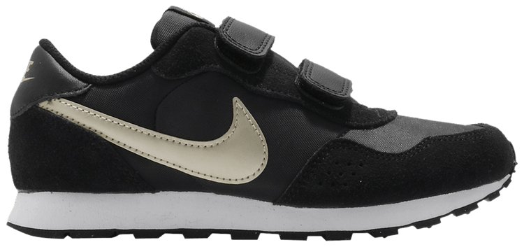 

Кроссовки Nike MD Valiant PS 'Black Metallic Gold', черный