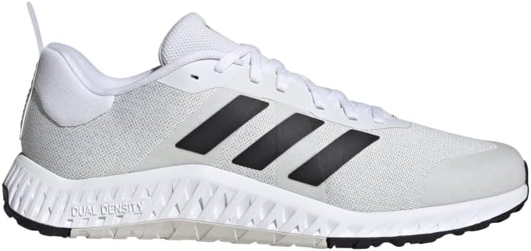 Тренировочные кроссовки Adidas Everyset для взрослых (унисекс), белый/черный/серый — фото 2