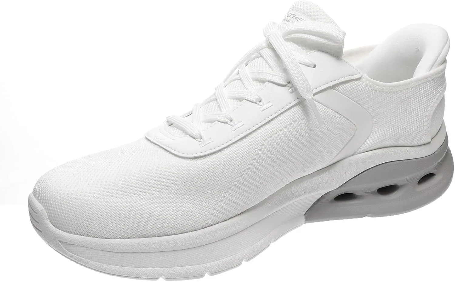 Мужские слипоны Skechers BOBS ARC Waves 2.0, White Opulent Garden — фото 4