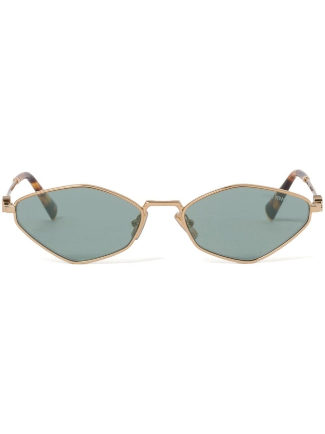 

Солнцезащитные очки Miu Miu Eyewear Regard, золотой