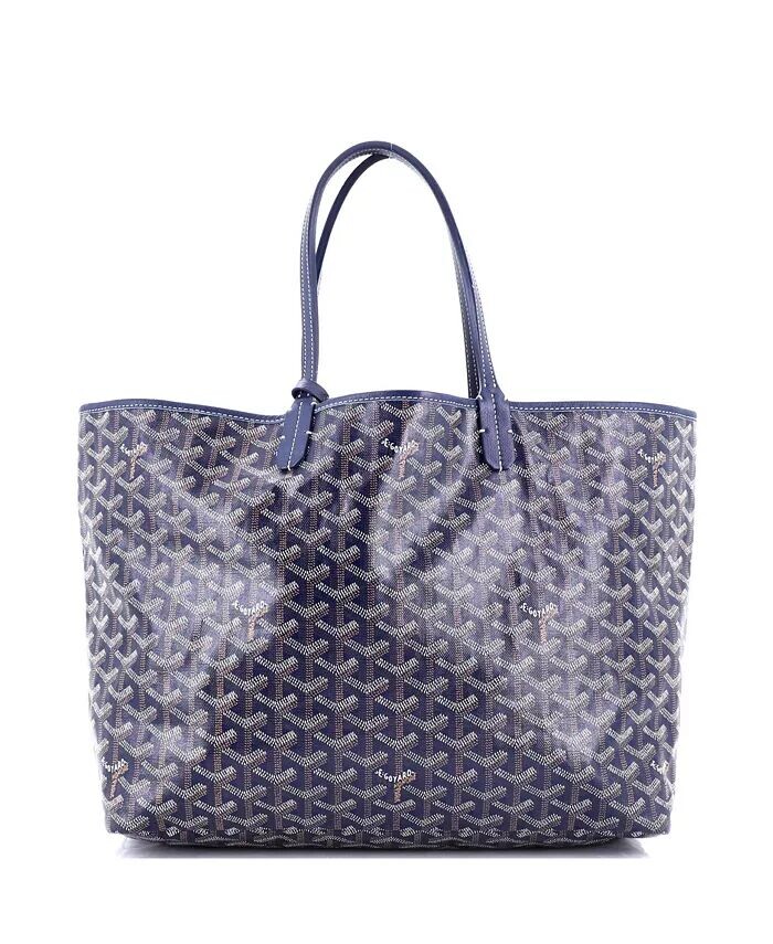 

Сумка-тоут PM Saint Louis из покрытого холста Pre-Owned Goyard, синий