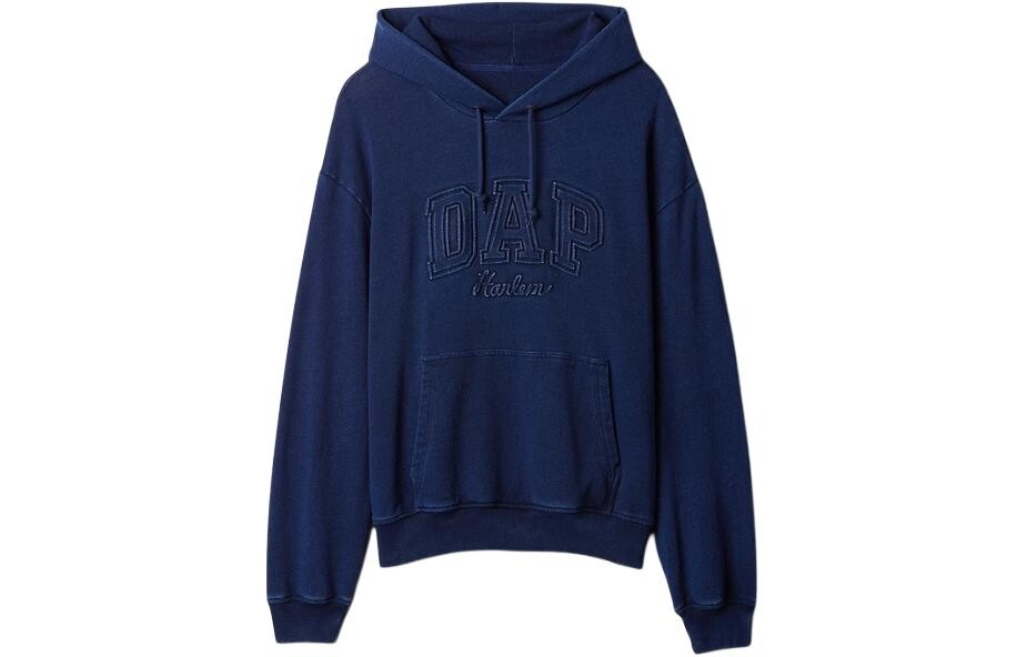

Толстовка с капюшоном X DAP Denim с логотипом Gap, темно-синий