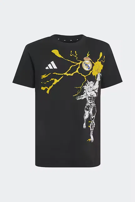 Футболка Marvel REAL MARVEL Adidas Performance, черный — фото 2