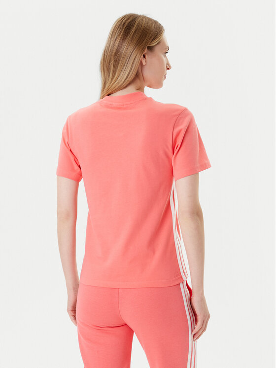 Футболка regular fit Essentials 3-Stripes KE4377 Adidas, красный — фото 3