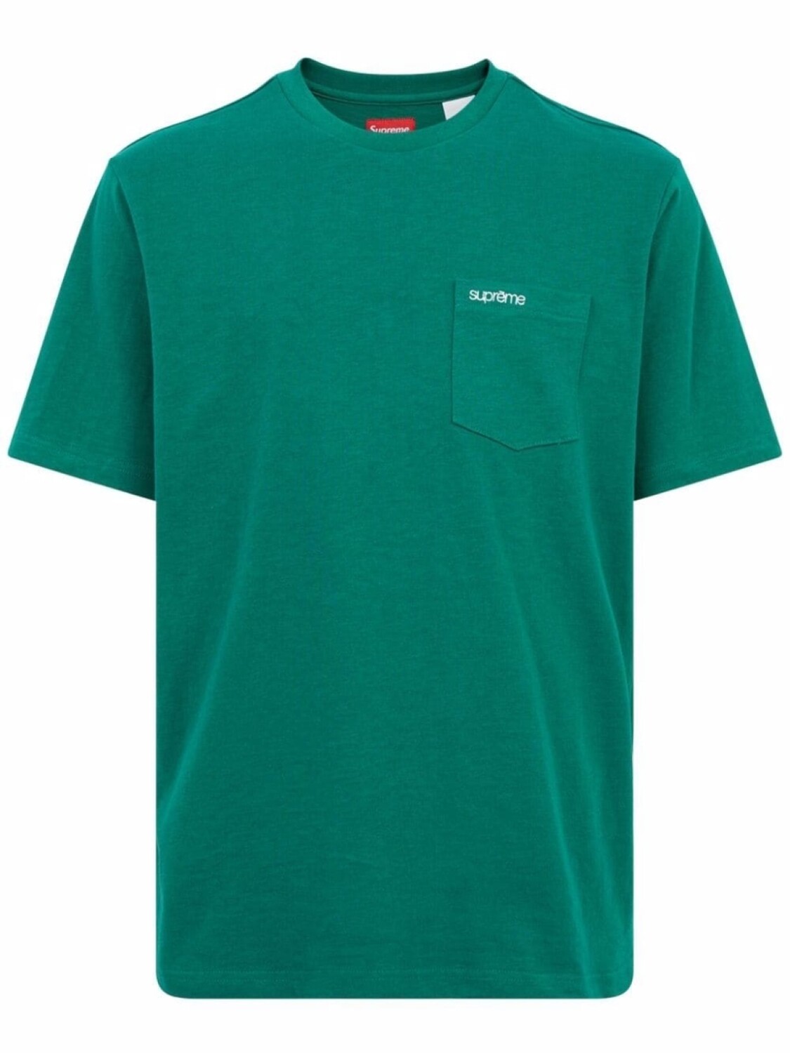 

Футболка с карманом Supreme, зеленый