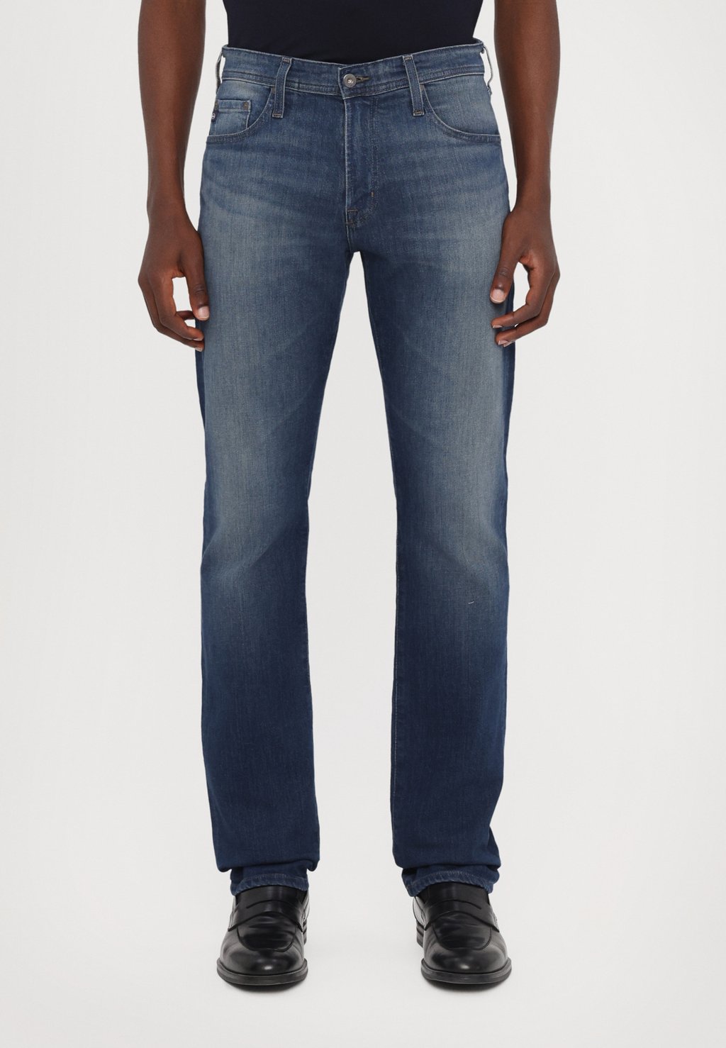 

Джинсы облегающего кроя EVERETT SLIM STRAIGHT AG Jeans, деним