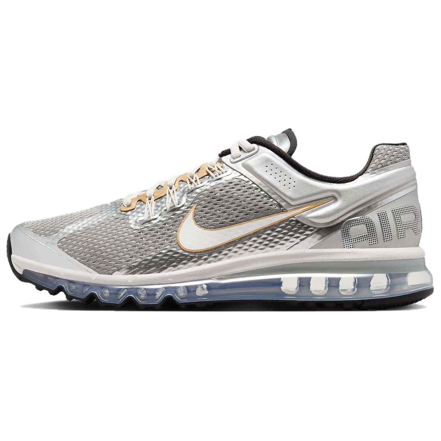 

Кроссовки Air Max 2013 мужские с низким верхом, серебристые Nike