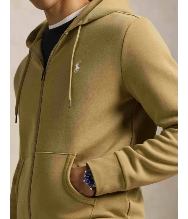 Толстовка regular fit Polo Ralph Lauren, бежевый — фото 4