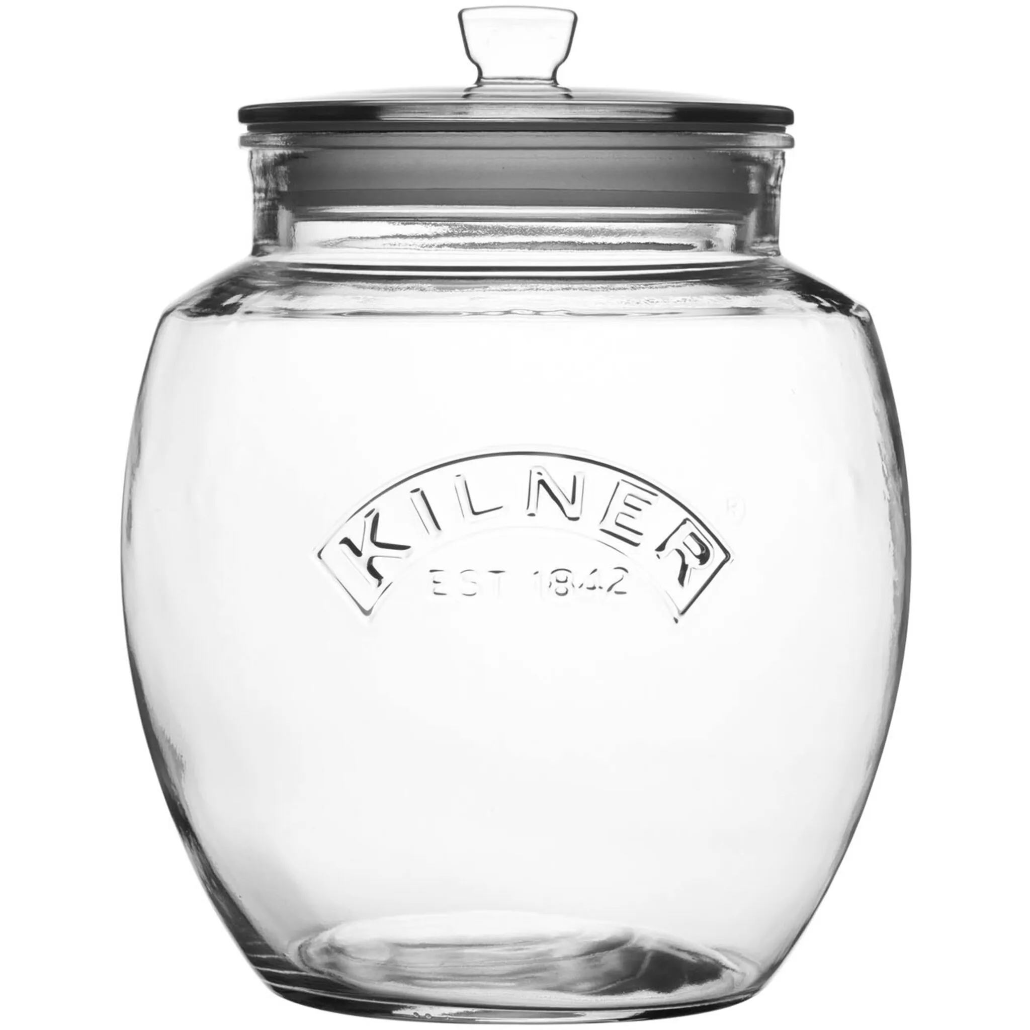 

Банка для хранения KILNER, (1 шт.), с герметичной крышкой, 4 л, цвет transparent