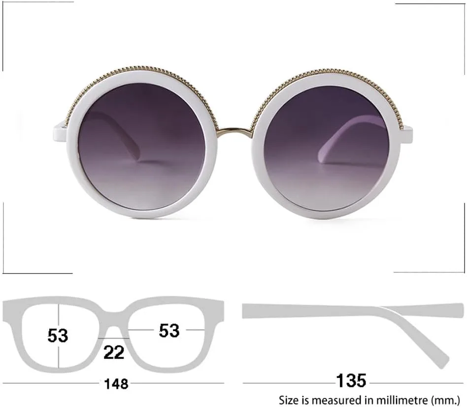 

LVTFCO Металлические круглые солнцезащитные очки для женщин, модные мужские очки, винтажные белые красные солнцезащитные очки для женщин и мужчин, C4 Red