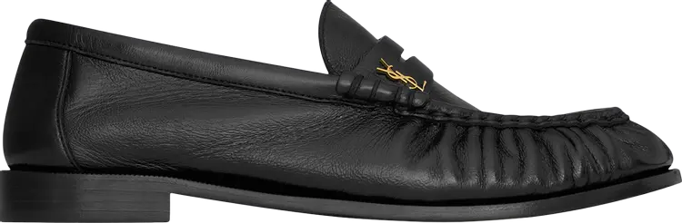 

Кроссовки Saint Laurent Le Loafer Penny Slippers 'Black', черный, Серый, Кроссовки Saint Laurent Le Loafer Penny Slippers 'Black', черный