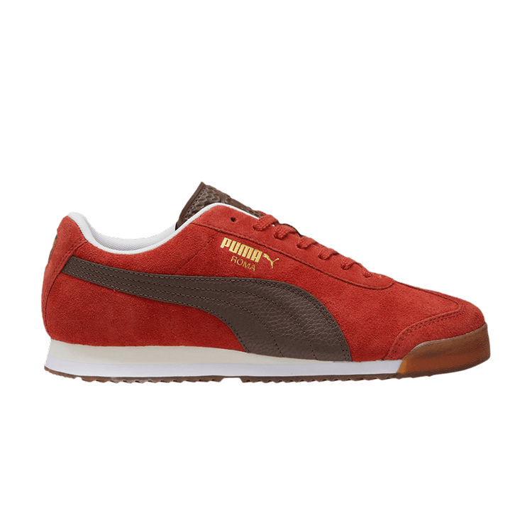 

Кроссовки Roma Suede 'Mars Red Espresso Brown', красный