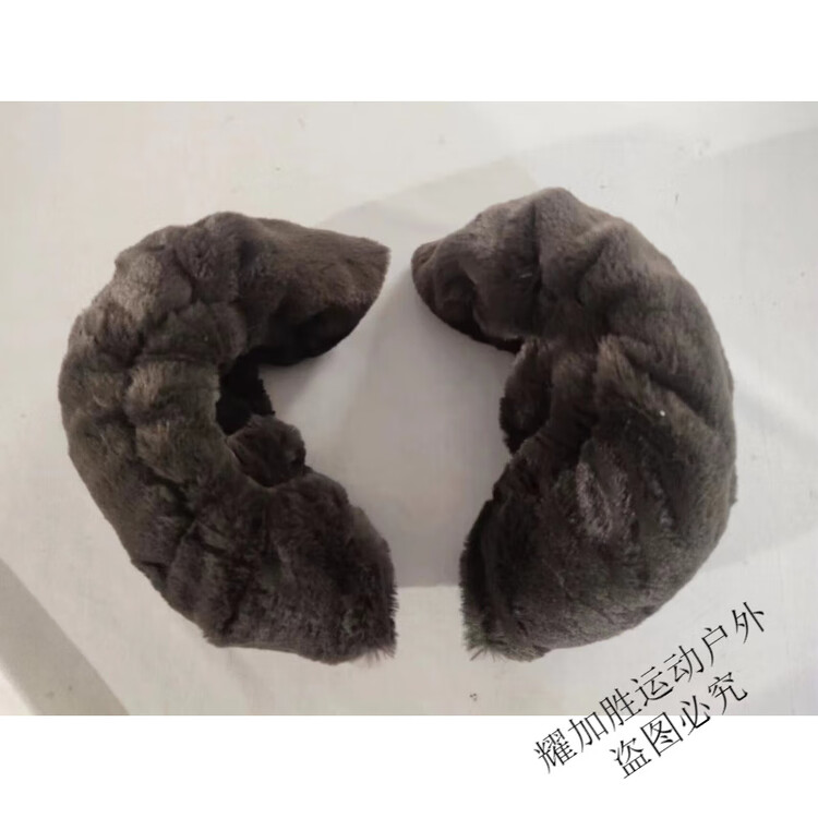 

HEAD ZKHE Чехлы для лезвий коньков для фигурного катания, водопоглощающие, из плюша с пайетками, темно-коричневые, одна пара