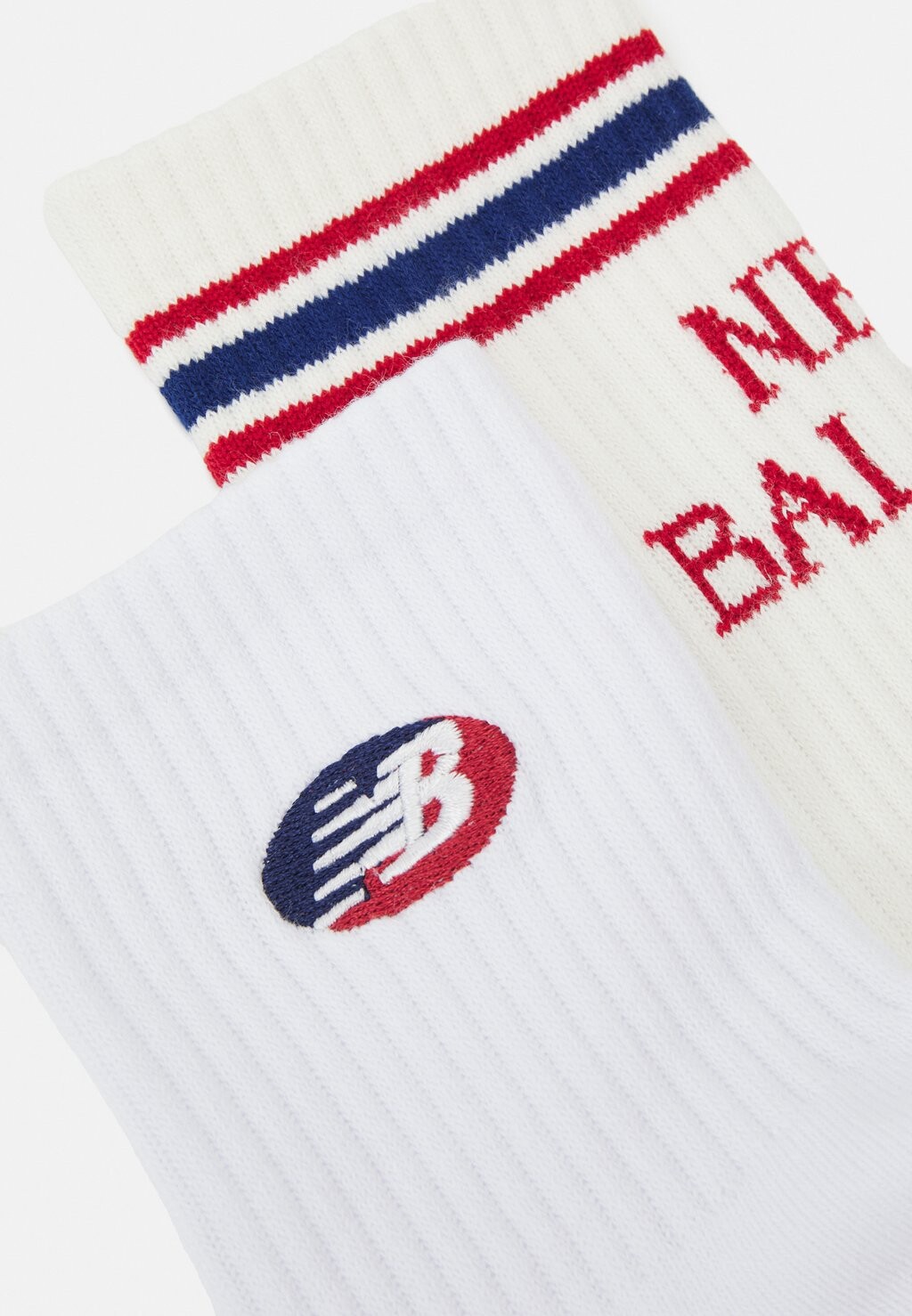 

Носки ESSENTIAL ANKLE MIDCALF SOCKS 2 PACK New Balance, белый