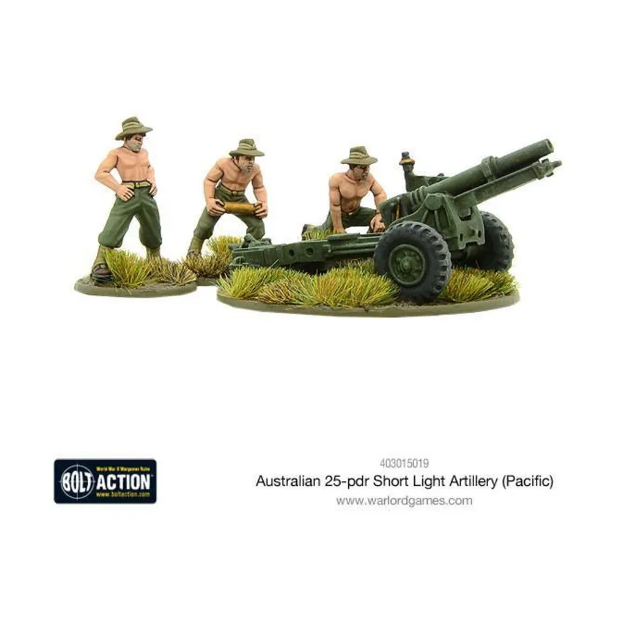 

Австралийская короткометражка 25 фунтов (Тихий океан), Bolt Action - Australian (28mm)